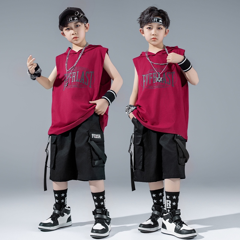 Street Fashion Boy - Street Dance Performance Suit For Boys