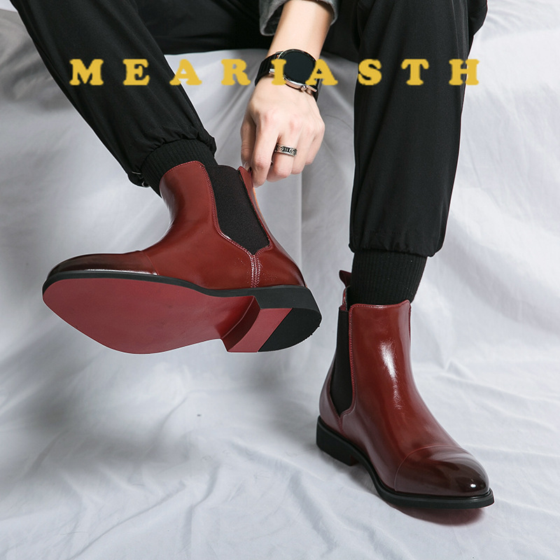 Street Fashion Brands - Men's Boots Luxury Brand Leather Boots
