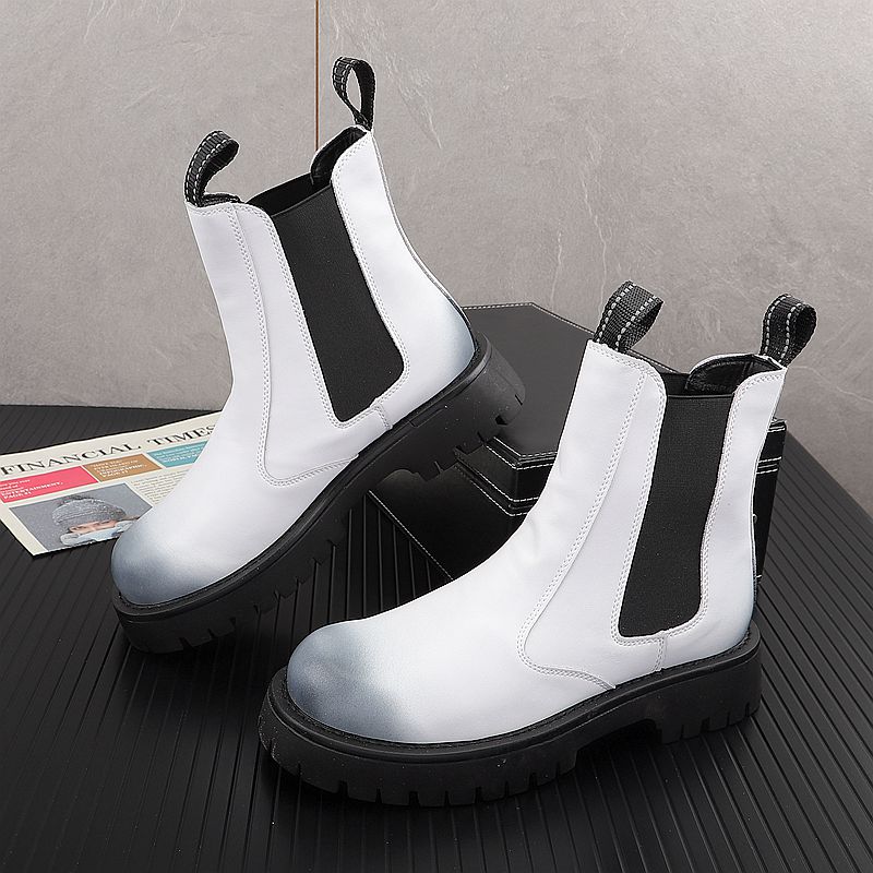 Street Fashion Brands - Men Luxury Fashion Genuine Leather Boots