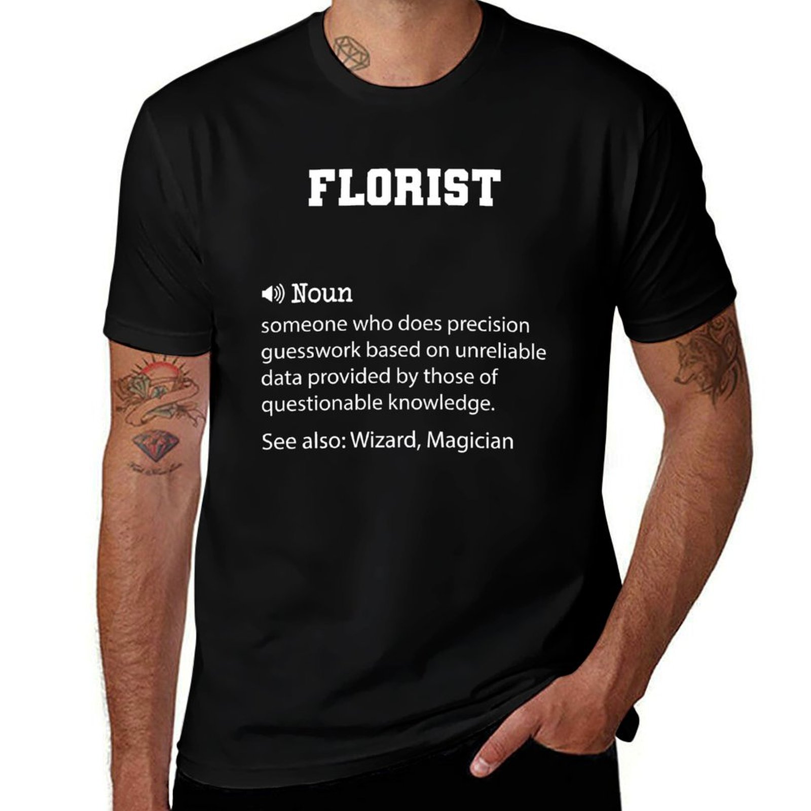 Street Fashion Quotes - Florist Definition, Funny Florist Quote, Cool