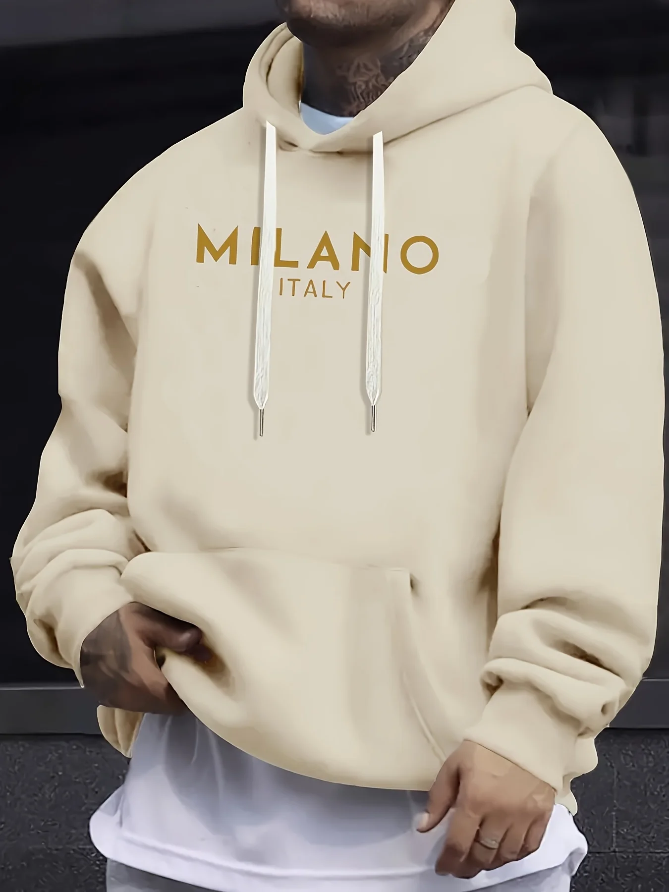 Autumn and winter hooded sweat - Street Fashion Milano 评论和价格