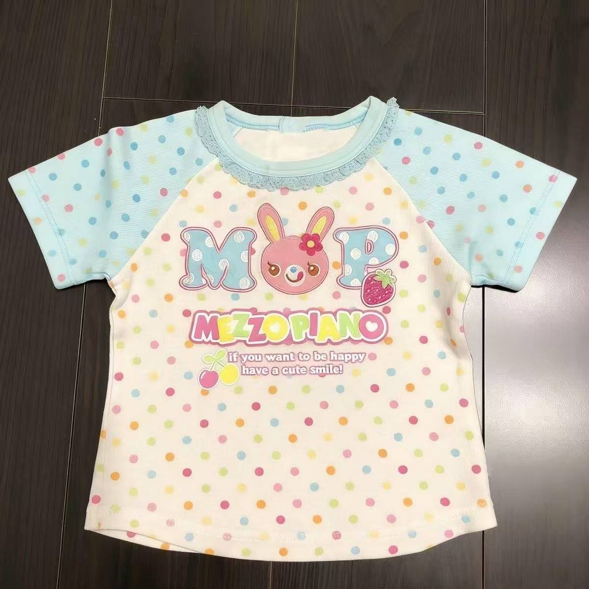Vintage Kawaii Cute Short Slee - Street Fashion Girls 评论和价格