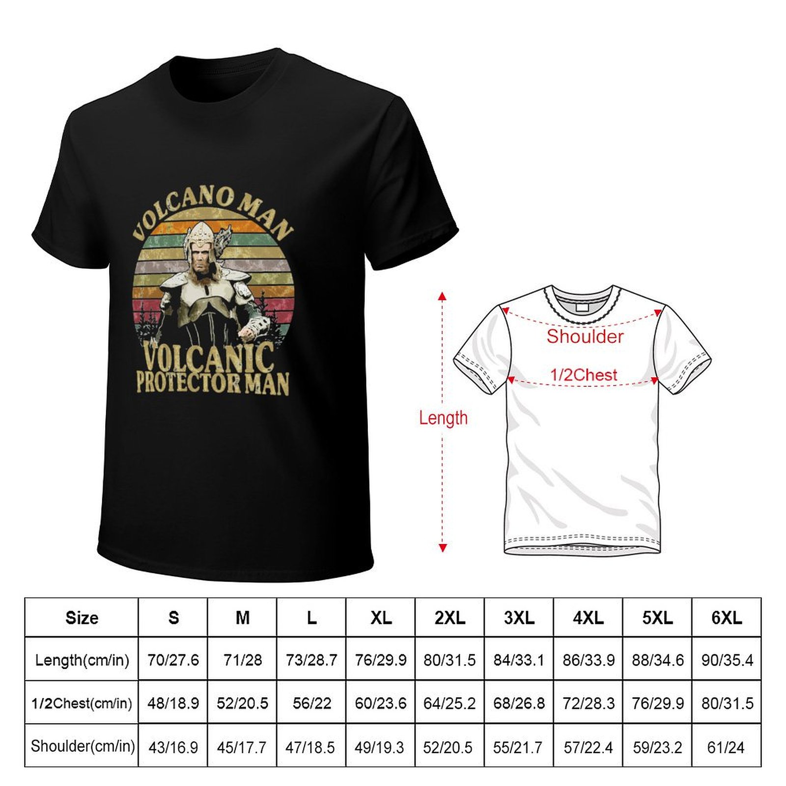 Volcano Man Essential T-Shirt  - Street Fashion Essentials 评论和价格