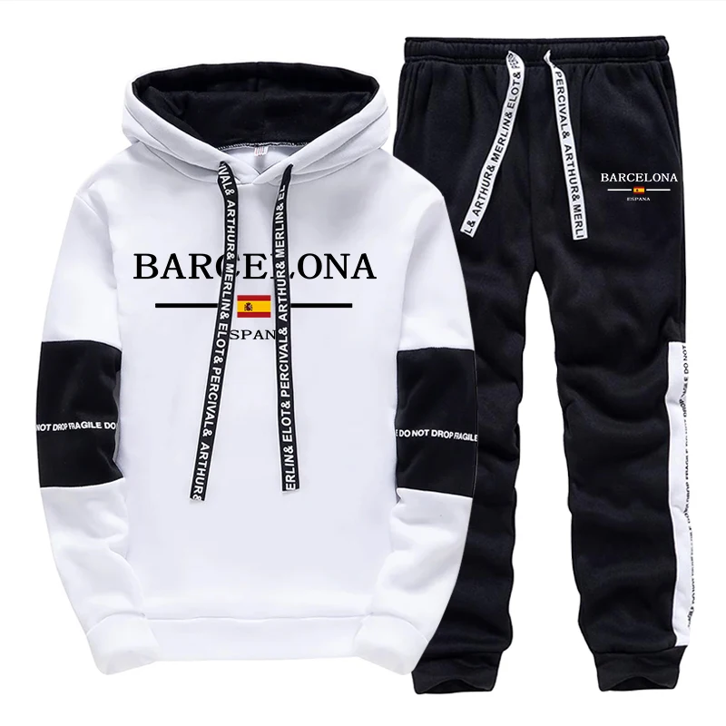 Barcelona Mens Sweatshirt Swea - Street Fashion Barcelona 评论和价格