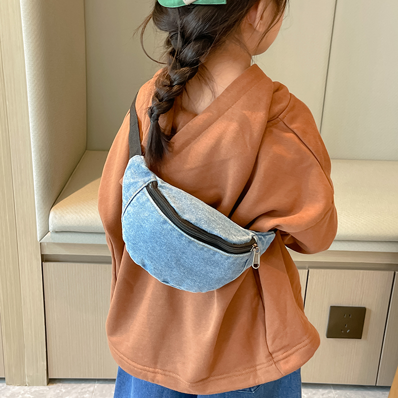 Fashion Denim Children's Waist - Street Fashion Boy 评论和价格