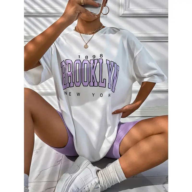 Fashion Vintage Womens T-Shirt - Street Fashion New York 2025 评论和价格