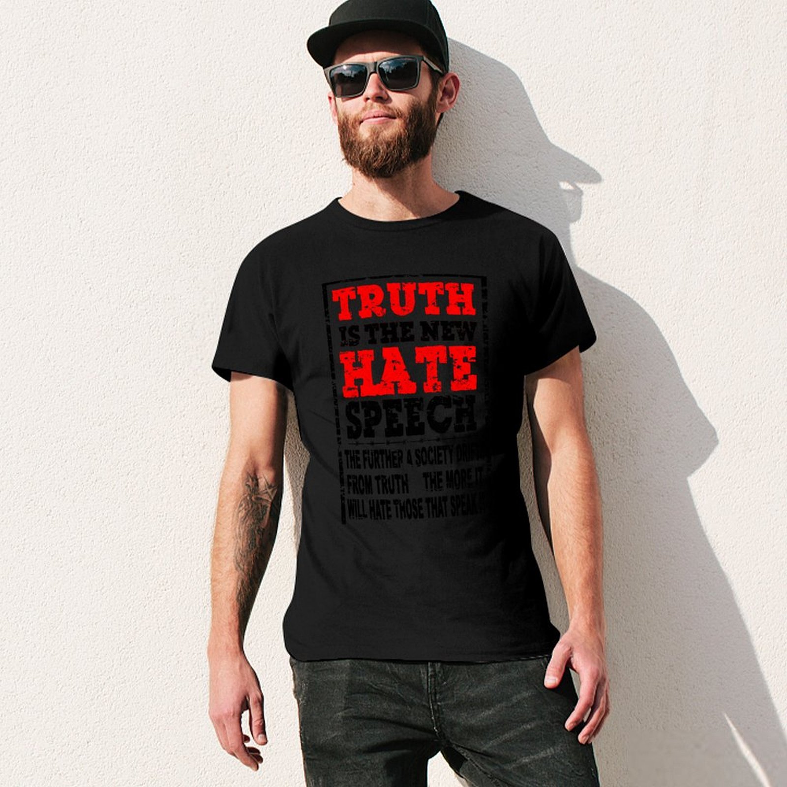 TRUTH IS THE NEW HATE SPEECH - - Street Fashion Quotes 评论和价格