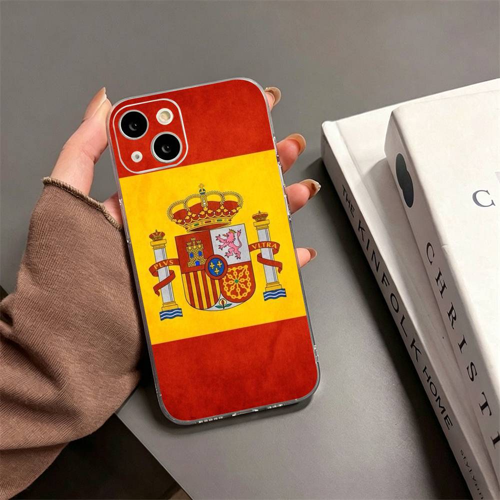 S-Spain Spanish Flag Art  Phon - Street Fashion Store 评论和价格