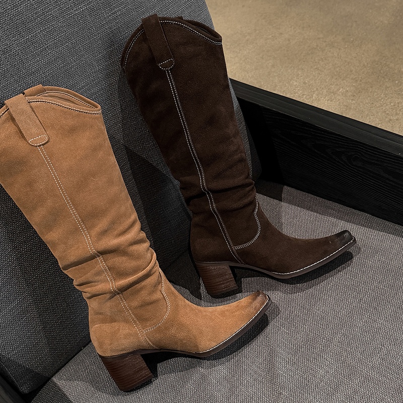 MKKHOU Fashion Knee High Boots - Street Fashion Winter 评论和价格