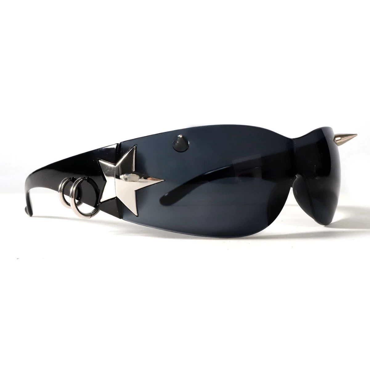 Rivet Punk Metal Star Frame Gl - Street Fashion Girls 评论和价格