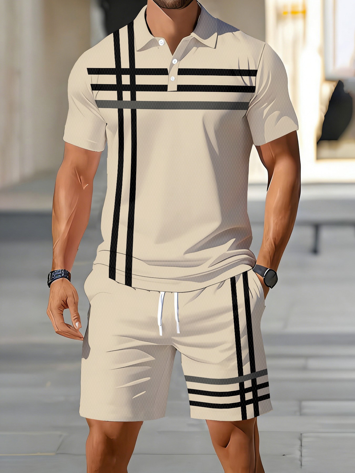 2026 Summer American Men's Pol - Street Fashion American 评论和价格