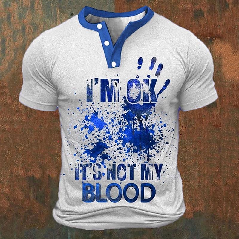 Funny 3D Letter Print Men's He - Street Fashion Men 评论和价格