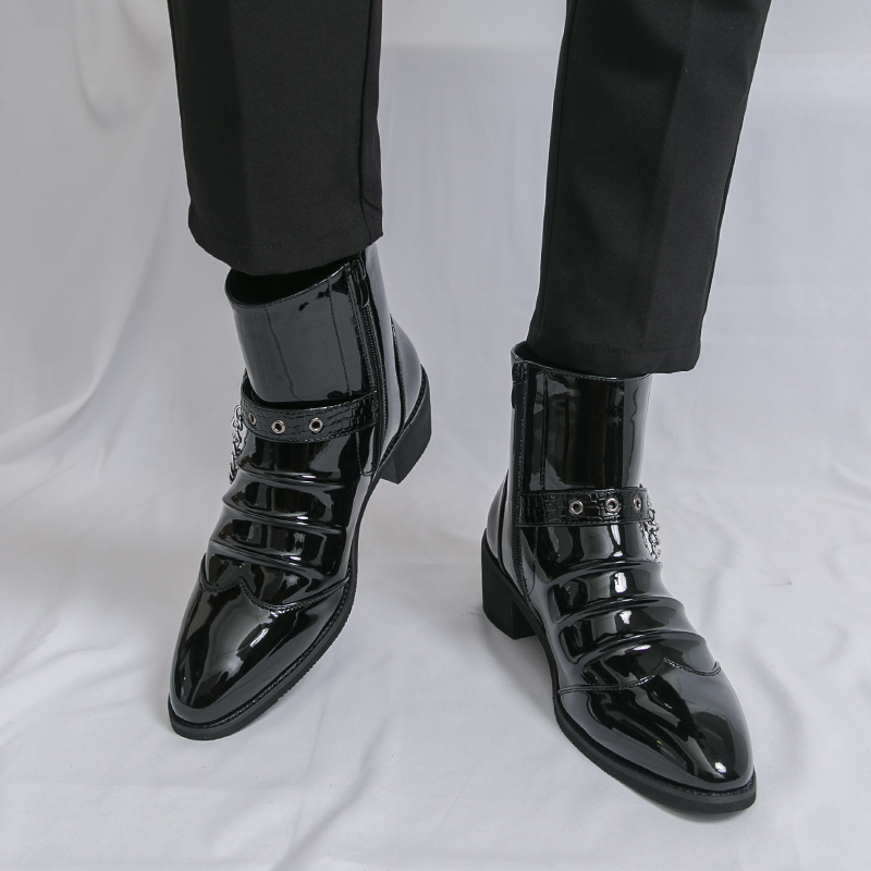 Fashion Side Zipper High Top M - Street Fashion Brands 评论和价格