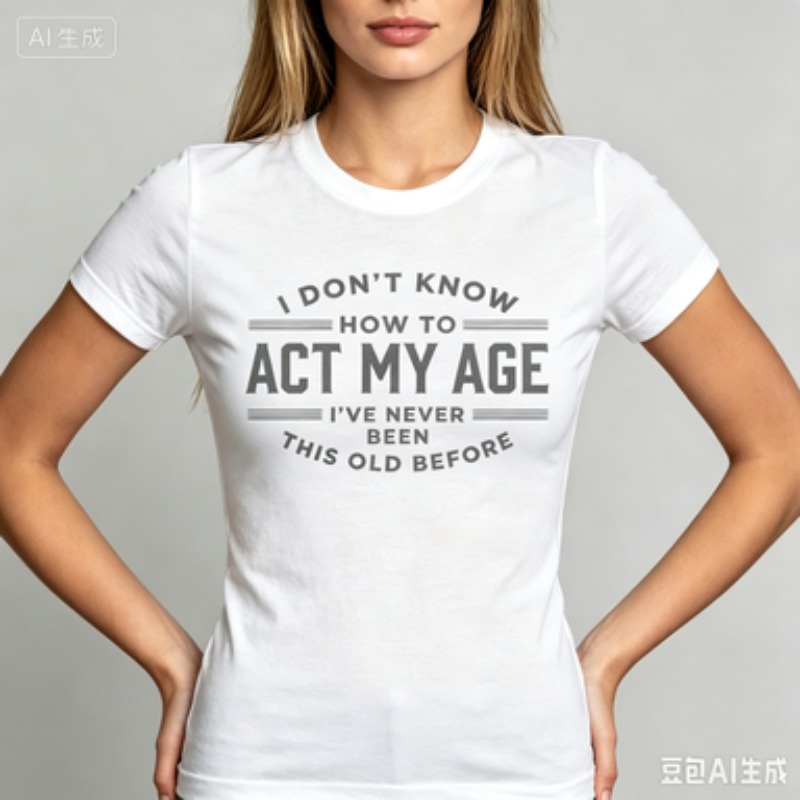 Casual Daily Wear Tee Funny Qu - Street Fashion Quotes 评论和价格