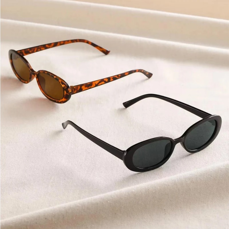 Vintage Oval Sunglasses Women  - Street Fashion Brands 评论和价格