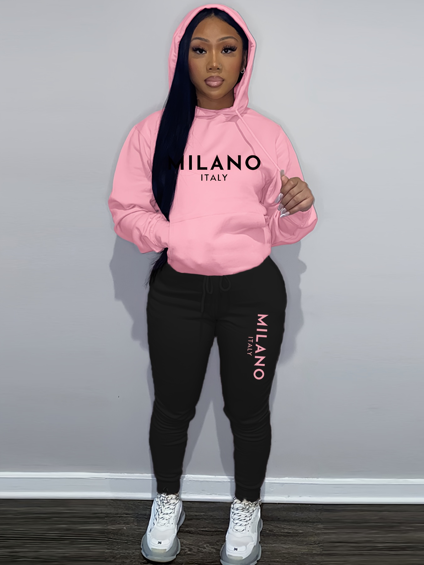 Women's Autumn/Winter Hoodie+S - Street Fashion Milano 评论和价格