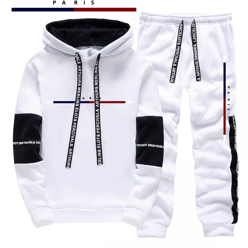 Paris Fashion Printed Men's Se - Street Fashion Men 评论和价格
